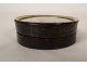 Round tortoiseshell box miniature painted portrait of Queen France Mary Stuart 19th