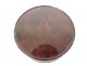 Round tortoiseshell box miniature painted portrait of Queen France Mary Stuart 19th