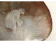 Mother-of-pearl shell souvenir Le Havre fishermen beach seaside boats 19th century