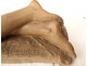 Large terracotta sculpture Marcel Bouraine sleeping nude woman 90.5cm 20th century