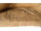 Large terracotta sculpture Marcel Bouraine sleeping nude woman 90.5cm 20th century
