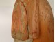 Large polychrome wooden sculpture statue of Saint Laurent, grill, gospels, 17th century