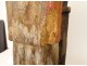 Large polychrome wooden sculpture statue of Saint Laurent, grill, gospels, 17th century