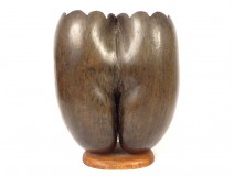 Coco buttocks sculpture seed sea coconut tree Seychelles collection