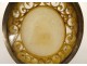 Reliquary medallion Agnus Dei lamb Virgin Pieta Rome wax metal 19th century