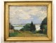HSP painting Maurice F. Perrot landscape Ile aux Moines Brittany 20th century