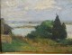 HSP painting Maurice F. Perrot landscape Ile aux Moines Brittany 20th century