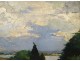 HSP painting Maurice F. Perrot landscape Ile aux Moines Brittany 20th century