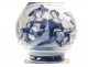 Deceptive pitcher Nevers earthenware blue monochrome gallant scene shepherdess 18th century