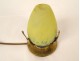 Night light lamp signed Robj hammered bronze glass paste Art Deco 20th century