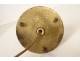 Night light lamp signed Robj hammered bronze glass paste Art Deco 20th century