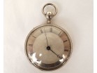 Montre de poche à sonnerie argent massif mouvement à coq Vieillard XIXème