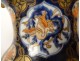 Pair of Imari vases, Japanese birds, flowers, garden, gilded bronze, Napoleon III, 19th century
