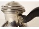 Empire coffee service, solid silver coffee pot, Minerva 1969gr, 19th century