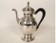 Empire coffee service, solid silver coffee pot, Minerva 1969gr, 19th century