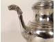 Empire coffee service, solid silver coffee pot, Minerva 1969gr, 19th century