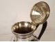 Empire coffee service, solid silver coffee pot, Minerva 1969gr, 19th century