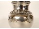 Empire coffee service, solid silver coffee pot, Minerva 1969gr, 19th century