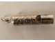 Miniature whistle charm solid silver boar head PB 2.91gr 19th century