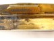 Pyrogenic matchbox penknife file solid silver boar head 19th century