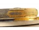 Pyrogenic matchbox penknife file solid silver boar head 19th century
