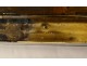 Pyrogenic matchbox penknife file solid silver boar head 19th century