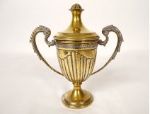 Silver gilt sugar bowl, Italy, Florence, 231g, 20th century