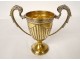 Silver gilt sugar bowl, Italy, Florence, 231g, 20th century
