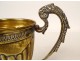 Silver gilt sugar bowl, Italy, Florence, 231g, 20th century