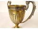 Silver gilt sugar bowl, Italy, Florence, 231g, 20th century
