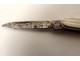 Folding penknife, silver plated English knife, Richards Sheffield, England, 20th century