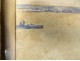 Watercolor marine landscape view seaside port boats Brest Brittany 20th century