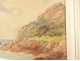 Watercolor François Renouard seascape Bréhat Island Guerzido Brittany 20th century