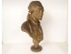 Robespierre bust sculpture after Jean-Antoine Houdon, terracotta, 19th century