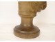 Robespierre bust sculpture after Jean-Antoine Houdon, terracotta, 19th century