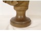 Robespierre bust sculpture after Jean-Antoine Houdon, terracotta, 19th century