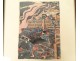 Ukiyo-e print Kunisada Utagawa Toyokuni III Genji-e Japan Oiran 19th century