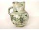 Jacques Blin ceramic carafe pitcher with stylized birds, 1950s, 20th century