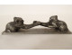 12 pewter knife rests, Art Deco animals, squirrels, monkeys, roosters, 20th century