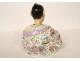 Chinese articulated magot sculpture, Meissen-style porcelain, Ovington Bro&#39;s, 20th century