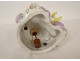 Chinese articulated magot sculpture, Meissen-style porcelain, Ovington Bro&#39;s, 20th century