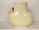 Large slip vase bouquet of colorful pink flowers Saint Denis 19th century