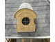 Large bird cage aviary zinc metal painted house manor castle 19th century