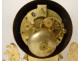 Empire clock gilded bronze winged griffins fountain mascaron fauna cup 19th century
