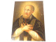 HST religious portrait painting Saint François de Sales A. Bazin 1819 19th century