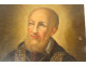 HST religious portrait painting Saint François de Sales A. Bazin 1819 19th century