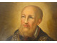HST religious portrait painting Saint François de Sales A. Bazin 1819 19th century