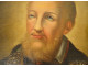 HST religious portrait painting Saint François de Sales A. Bazin 1819 19th century