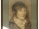 Drawing portrait young man artist writer taste Boilly Ingres 19th century