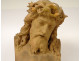 Bust sculpture of Christ crowned with thorns JB. Clésinger terracotta 61cm 19th century